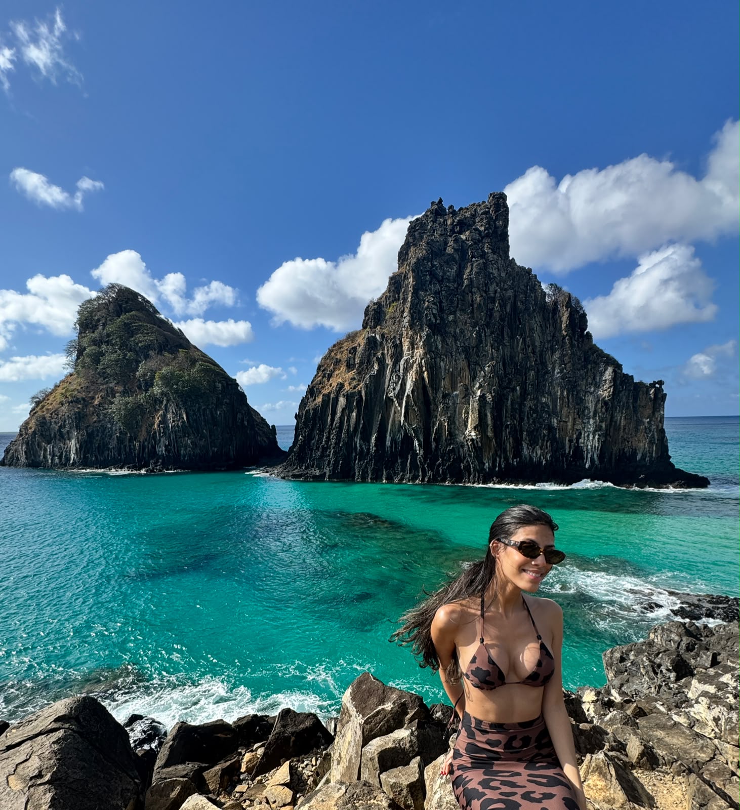 Marcela em Fernando de Noronha